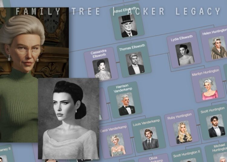My First Impressions of The Sims 4 Royalty & Legacy Pack | Acker Legacy Family Tree