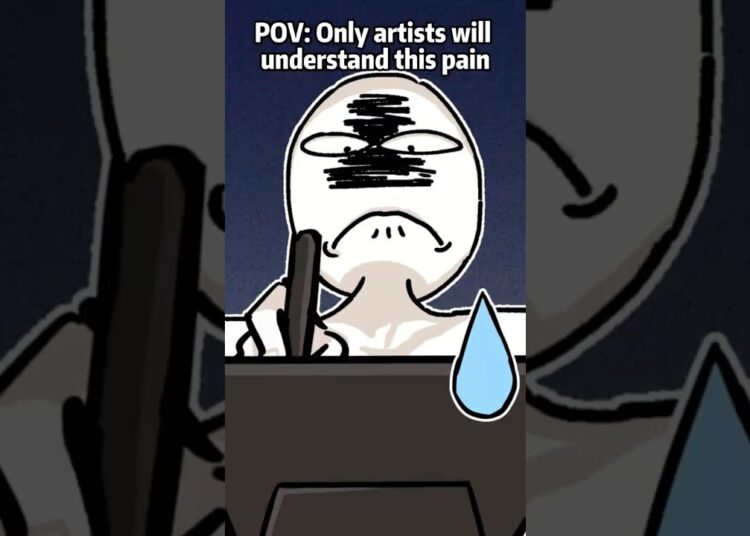 The pain only artists will understand