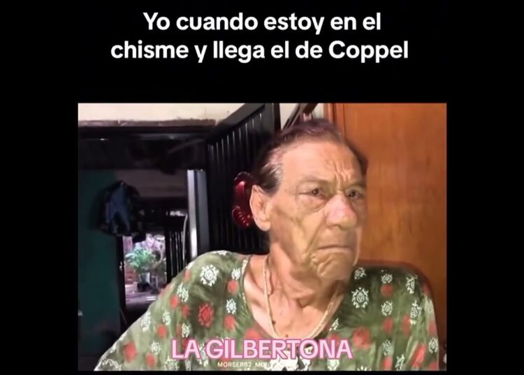Me when I’m gossiping and the guy from Coppel shows up