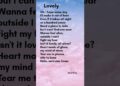 lovely – Billie Eilish and Khalid lyrics #music #love #lyrics #songlyrics