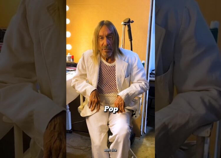 Iggy pop Life In Hollywood.. #iggypop #pop #music #donation #celebrity