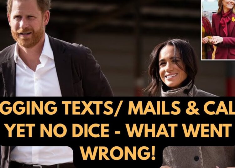 BEGGING TEXTS & MAILS ..SUSSEXES DUMPED – HERE IS WHY #royal #meghan #princeharry