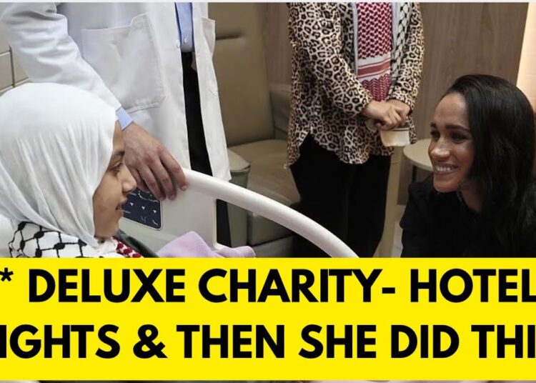 5* DELUXE CHARITY & THEN MARKLE DID THIS – SHOCKED MANY #royal #meghan #princeharry