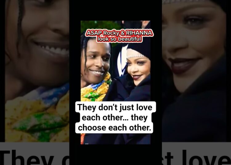 A$AP Rocky and Rihanna Looking Like Royalty#Rihanna#ASAPRocky#PowerCouple#CelebrityCouple #viral