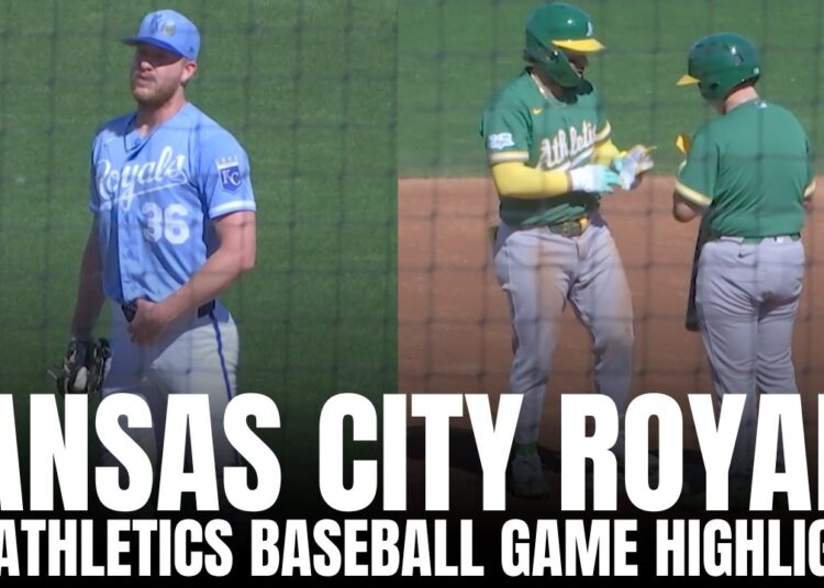 Kansas City Royals vs. Athletics Baseball 2026 Spring Training Game Highlights | 2.27.26