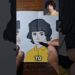 Drawing Mike from Stranger Things 😱😳 #shorts #art #strangerthings  #mike #drawing