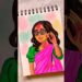 Holi Special Drawing 🍁💖 #holi #art #shorts #drawing