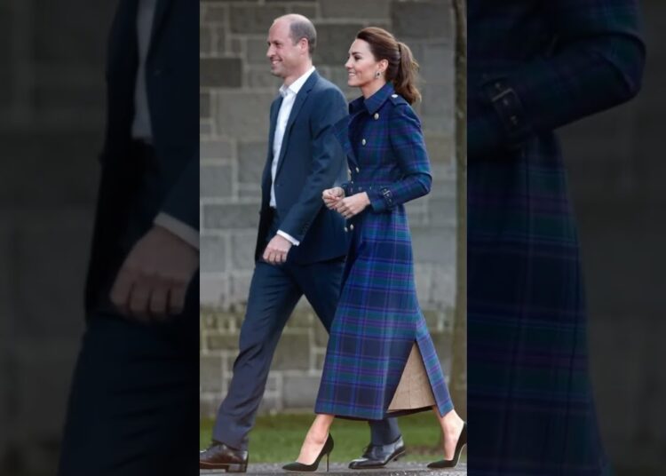 Princess of Wales Stuns in Classic Tartan Coat | Timeless Royal Elegance with Prince William