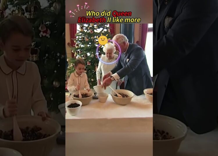 Which member of the royal family does Queen Elizabeth II like best? #funny #royal #queenelizabeth