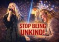 STOP BEING UNKIND. STOP GOSSIPING. THE ENERGY YOU PUT OUT, COMES BACK TO YOU!