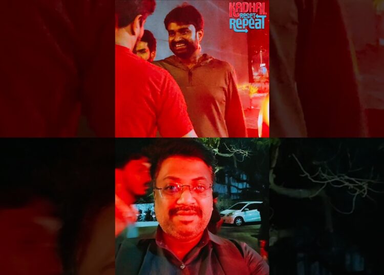 Glimpse of Kadhal reset repeat movie premiere 🎥 #kadhal #celebrity #director #movie #tamil #shorts