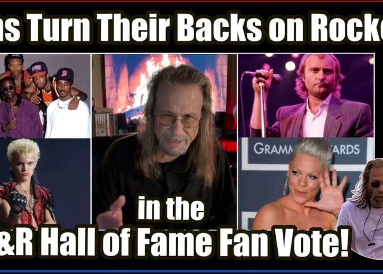 Fans Turn Their Backs on Rock Artists in the R&R Hall of Fame Fsn Votes! #therockandrollhalloffame