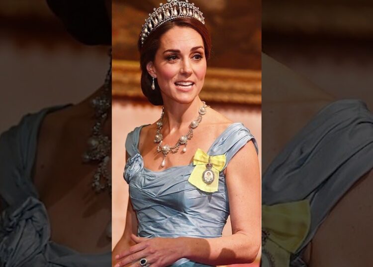 Kate Middleton’s Royal Fashion Hack: Affordable Jewelry 💎 | #KateMiddleton #Royal #StyleIcon #shorts