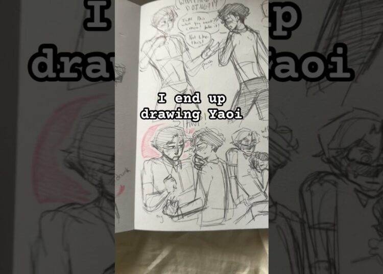 I CANT HELP IT #art #hazbinhotel #yaoi #fanart #radiostatic #oc #sketchbook #artist #drawing
