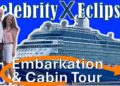 Celebrity Eclipse Embarkation Day | Ocean View Cabin Tour & Review (Cabin 3149) | Port of Boston