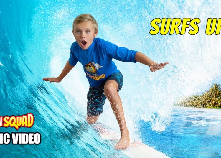 Surfs Up! Rise Up Music Video Sung by Jack Skye!