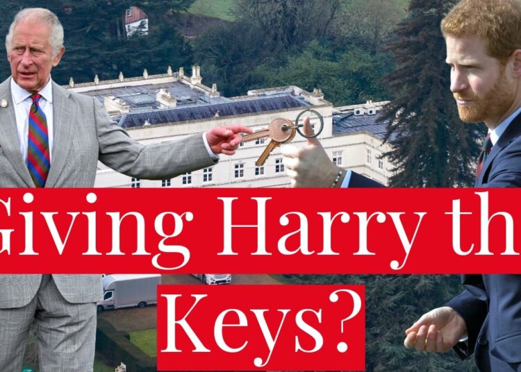 FAKE NEWS?! King Charles Reportedly Giving Prince Harry & Meghan Markle  Royal Lodge