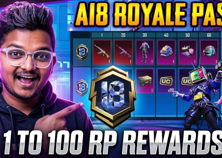 FINALLY 😍 A18 Royal Pass 1 To 100 RP Rewards | Next Ultimate Set + Mythic Forge