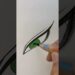 eyes 👁️💚#drawing#art#artist#foryou#fyp#viral#shorts