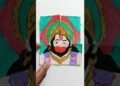 🚩🚩Jay Hanuman 🚩🚩Jay Shri Ram 🥺🥺#art #coloringadventure #drawing