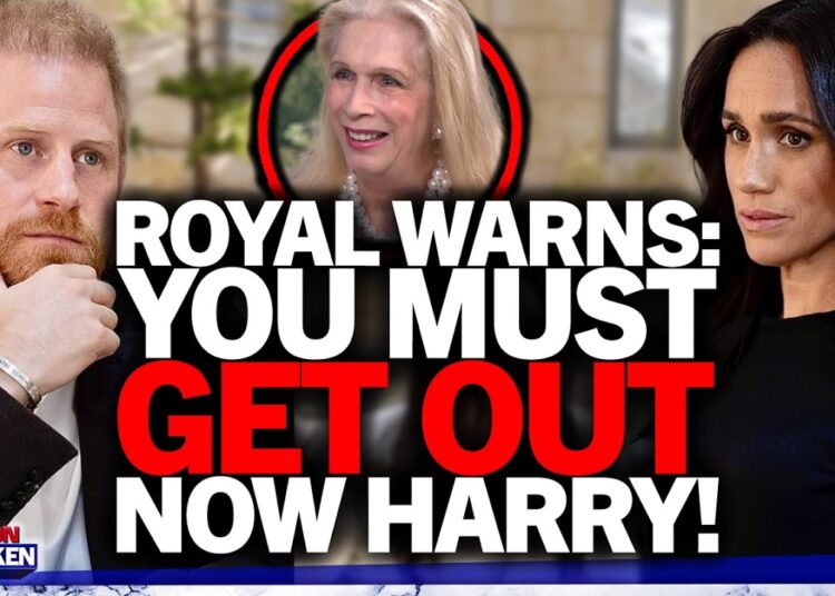 “Must get out!” Royal Family member warns Prince Harry to leave Meghan Markle while still time