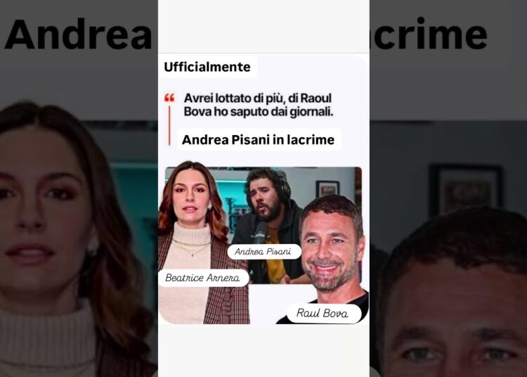 Le lacrime nell’ intervista #tv #vip #social #show #rai #amore #love #gossip #donne #raul #beatrice