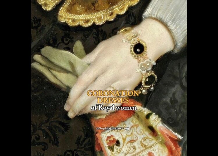 Their coronation Dress are pretty!! ✨#history #queenelizabeth #fyp #viral #blowup #royalty #cute