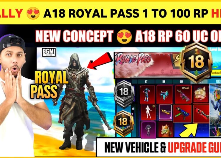 BIG CHANGES 😍 A18 Royal Pass 1 TO 100 RP is Here | Next Royal Pass Bgmi | Pubg New Royale Pass