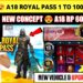 BIG CHANGES 😍 A18 Royal Pass 1 TO 100 RP is Here | Next Royal Pass Bgmi | Pubg New Royale Pass