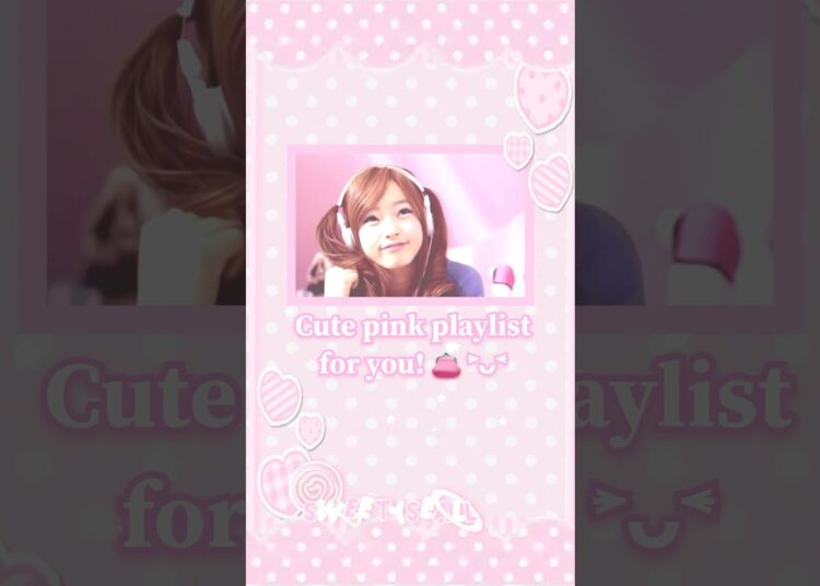 Cute playlist! 🎀 #music #kpop #pink #cutecore #cute #song #jpop #shorts #kawaii