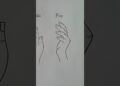 How to Draw Hand ✨🤩 #shorts #shortsfeed #art #drawing #artist