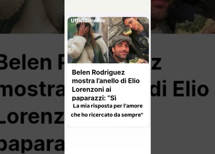 Belen si sposa #tv #vip #social #show #amore #belén #gossip #love #donne #sposa #matrimonio #anello