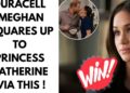RUTHLESS. MEGHAN SQUIRES UP TO CATHERINE WITH THIS #royal #meghan #princeharry