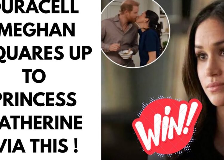 RUTHLESS. MEGHAN SQUIRES UP TO CATHERINE WITH THIS #royal #meghan #princeharry