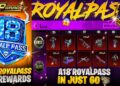 Season 4 Face In A18 Royal Pass | All A18 RP Rewards | Royal Pass In Just 60 UC | PUBGM