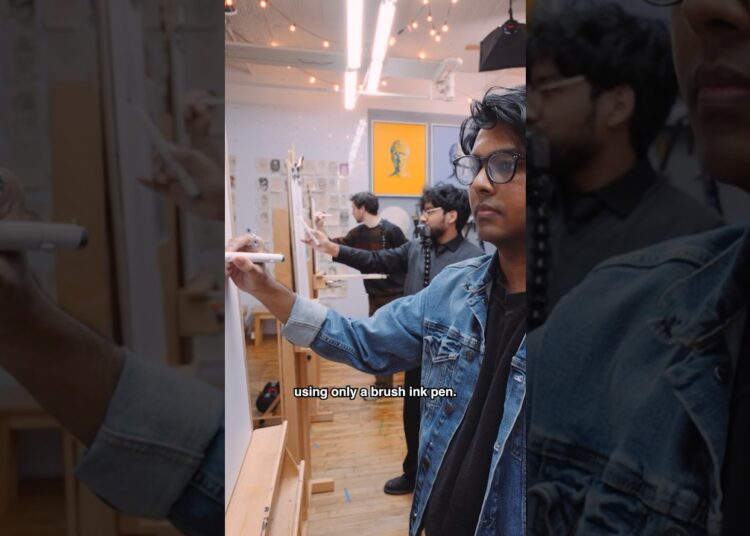 These Artists are Forced to Draw SUPER FAST