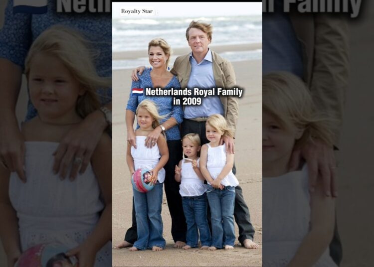 Netherlands Royal family then & now #netherlands #royalfamily #shortsfeed #history #viral