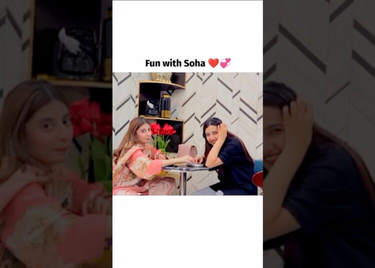 Fun with Soha | Gossips time | Funny Bts #fatimafaisal #sistrology