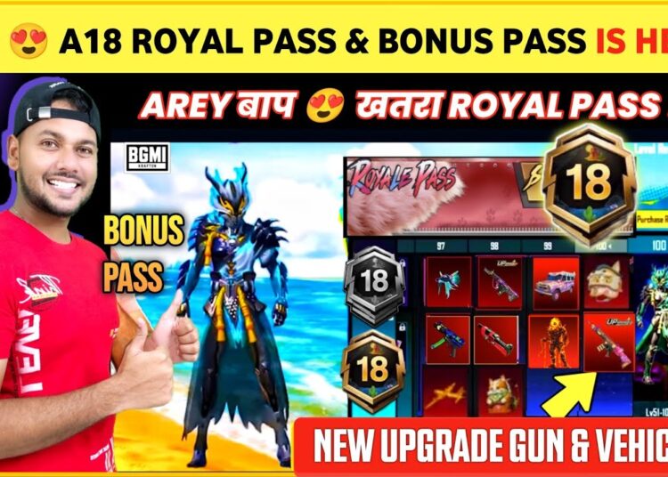 OMG 😍 A18 Bonus Pass | Bgmi New Royale Pass | Next Royal Pass Bgmi | Next Bonus Pass in Bgmi