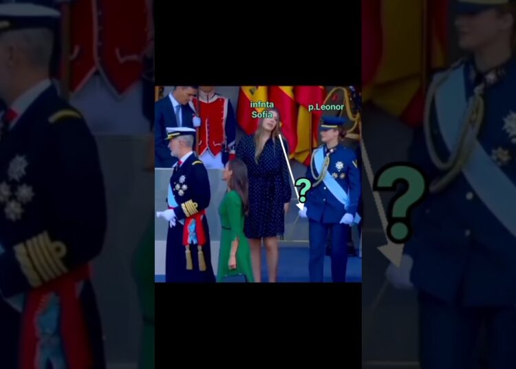 infnta Sofia takes care ✨of the princess Leonor #royal #leonor #sofia #letizia#felipe#new.