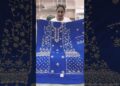 Pure Silk Stuff, Royal blue colour Heavy  Hand Work #royal #collection #rajpura #boutique #fashion