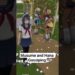 Musume and Hana Gossiping