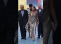 🌟 Queen Letizia of Spain meets Michael ❣️ #celebrity #michaeldouglas #shorts