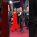 🌟 George & Amal in red an black dress ❣️#celebrity #georgeclooney #shorts