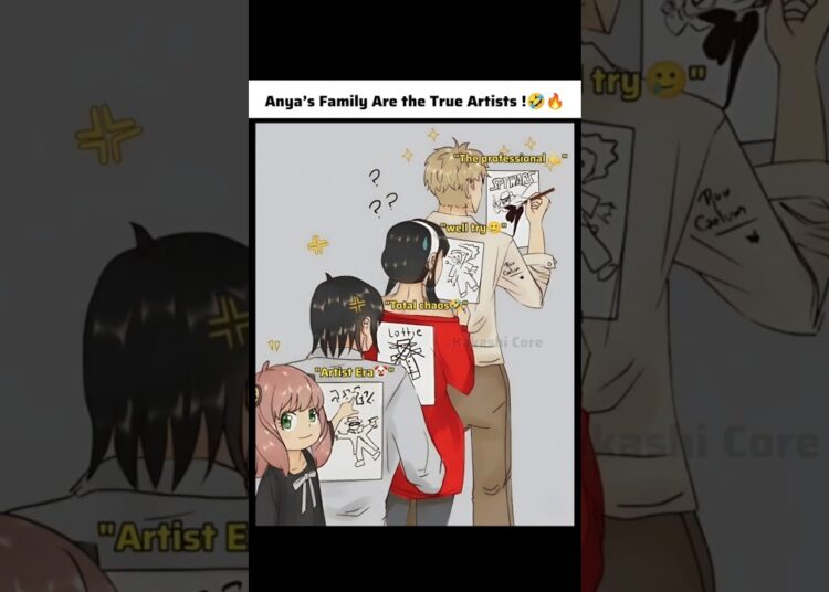 “Anya’s Family Are the True Artists ! 🤣🔥