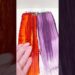 Fiery Red vs Royal Purple semi-permanent color masks ❤️💜 #pallure
