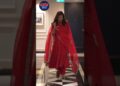 The Red Saree #celebrity #chahatpandey #yuvikachaudhary #shinydoshi #saree