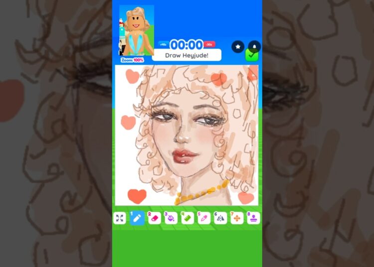 Draw me on ROBLOX✨♥️(pt.182) #roblox #robloxdrawing​#artist