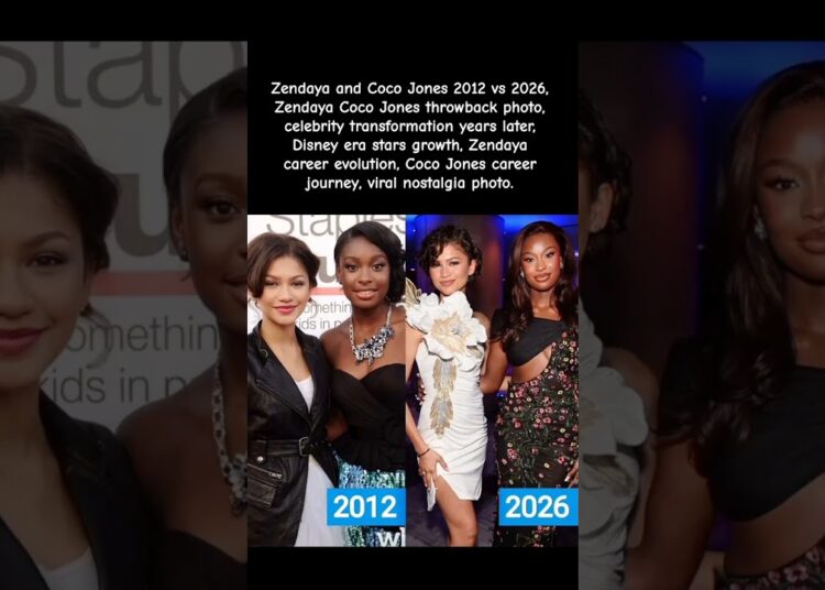 “Disney Kids To Superstars: Zendaya & Coco Jones 👀🔥” #celebrity