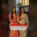Sara Tendulkar vs Saniya Chandok Royal Saree Look Stole the Show #shorts